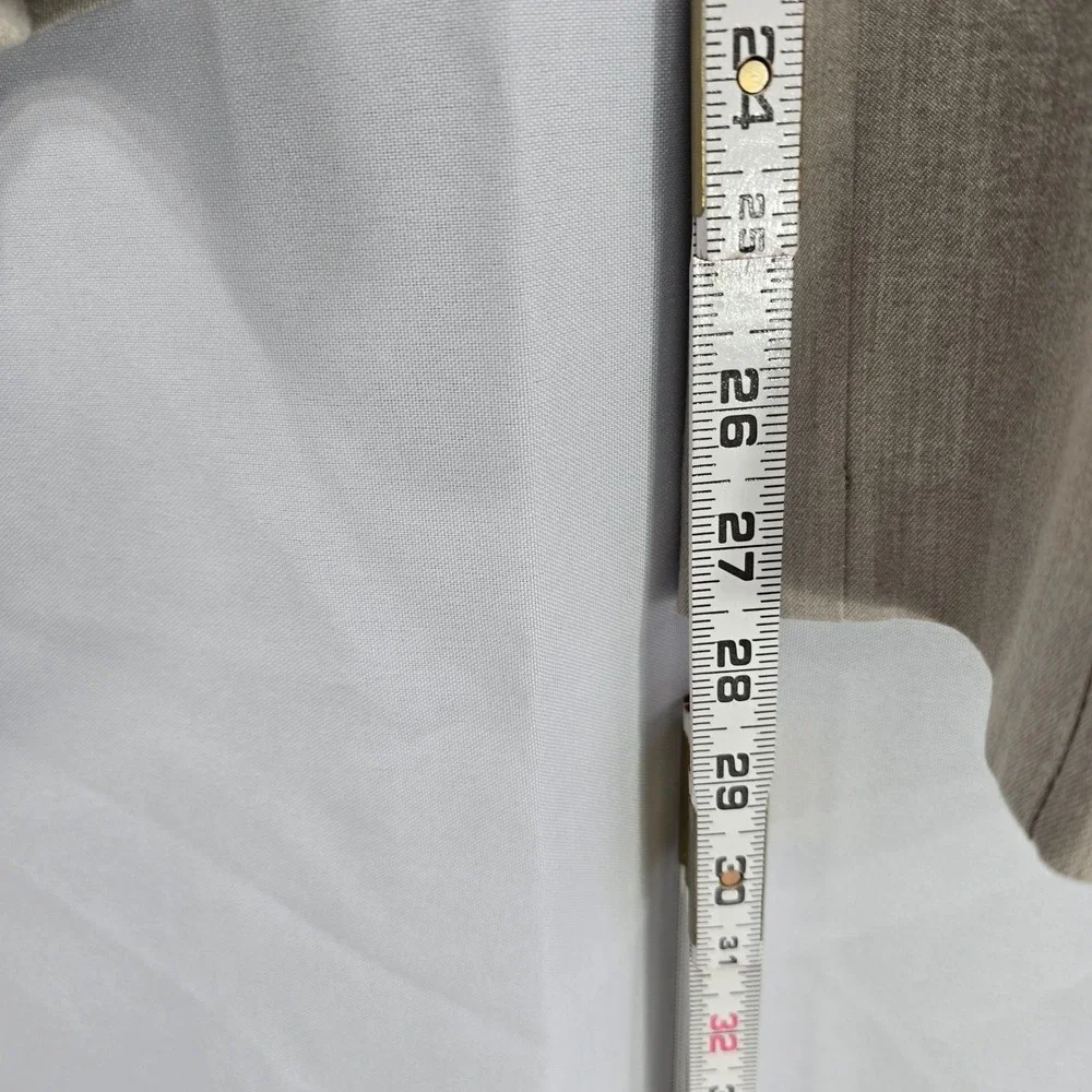 J Jill Pants Woman‎ Size 14 Khaki Beige Career Casual Travel Straight Stretch